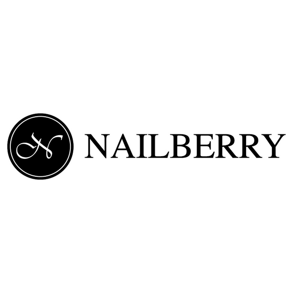 NAILBERRY Neglefil - Neglefil i Hvid Med Logo